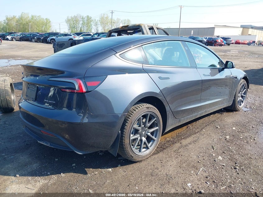 Vin: 5yj3e1eb3sf892022, lot: 45622696, tesla model 3 long range all-wheel drive 20254
