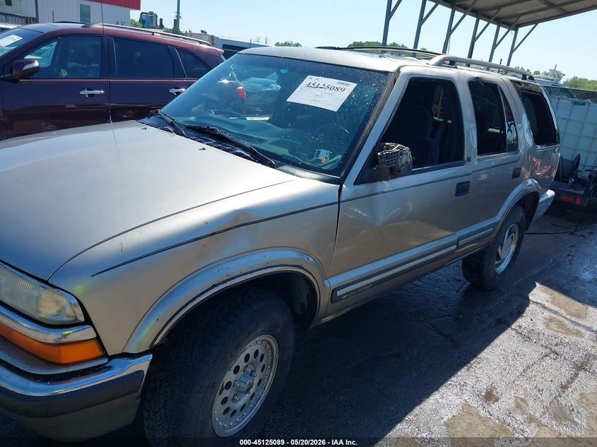 2001 Chevrolet Blazer Lt VIN: 1GNDT13W612180273 Lot: 45125089