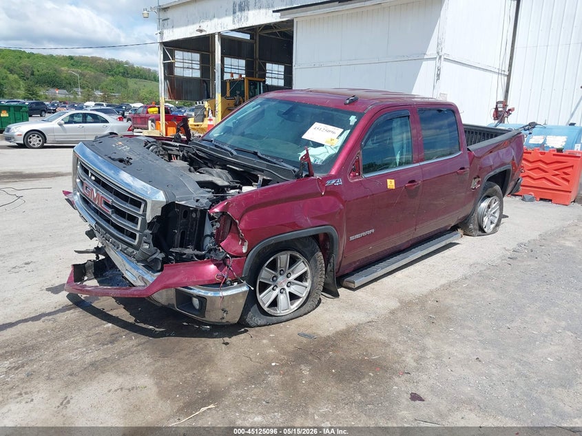 Vin: 3gtu2uec1fg227370, lot: 45622712, gmc sierra 1500 sle 20152