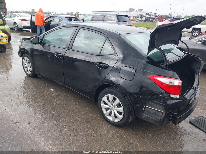 2016 TOYOTA COROLLA SEDAN 1.8L I-4 DOHC, VVT, 132HP