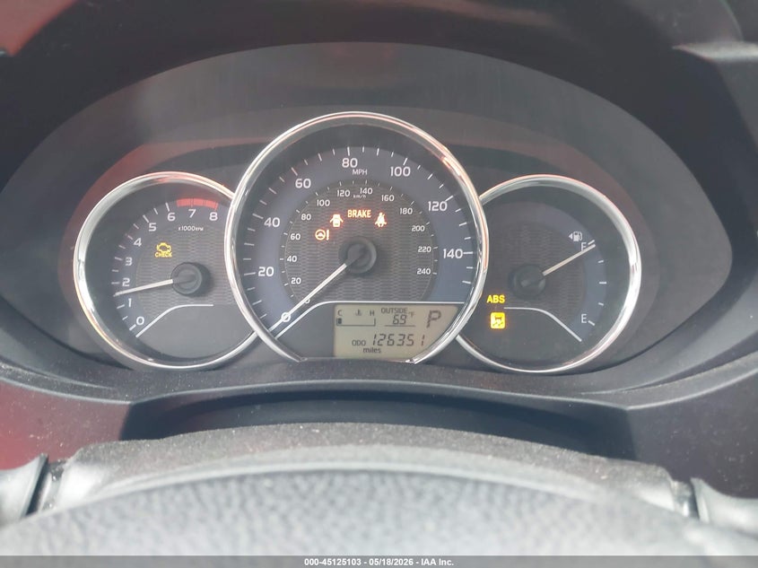 2016 TOYOTA COROLLA SEDAN 1.8L I-4 DOHC, VVT, 132HP