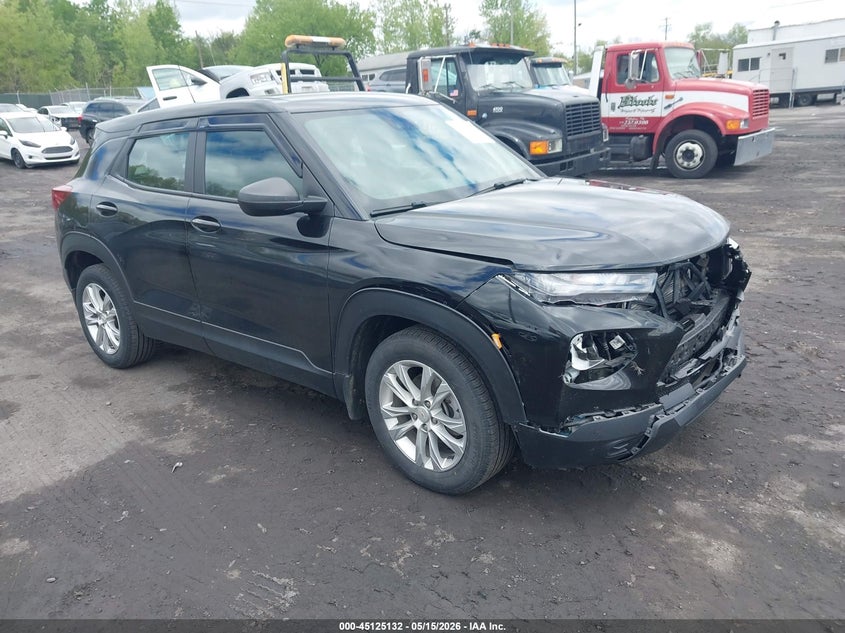 VIN KL79MMS20NB103767 2022 CHEVROLET TRAILBLAZER FWD LS