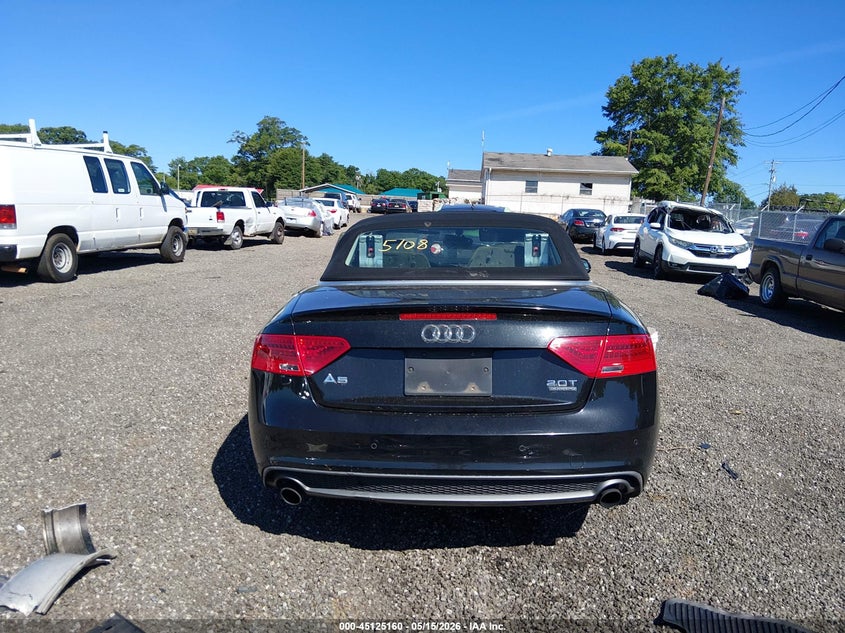 2015 Audi A5 2.0T Premium VIN: WAUMFAFH1FN007163 Lot: 45125160