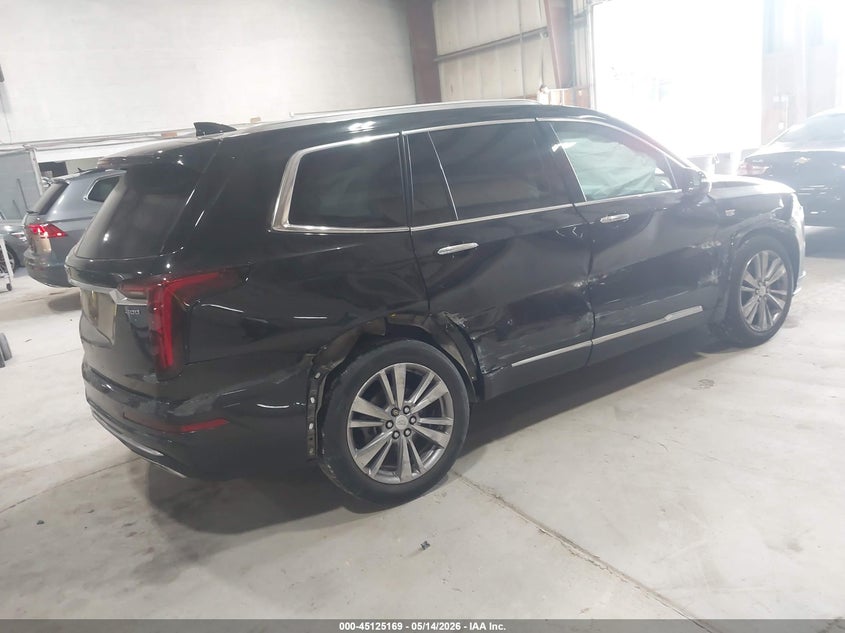 Vin: 1gykpdrsxrz705696, lot: 45622785, cadillac xt6 awd premium luxury 20244