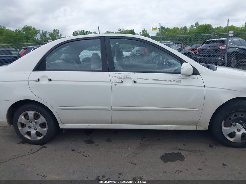 2009 Kia Spectra Ex VIN: KNAFE222195664620 Lot: 45125248