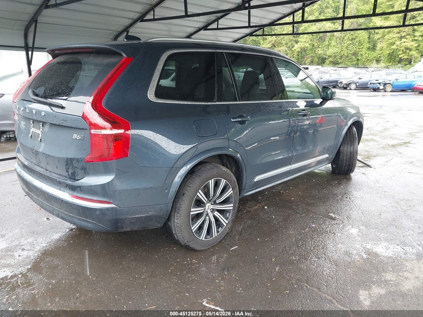 Vin: yv4062pn0p1934978, lot: 45622890, volvo xc90 b6 plus 7-seater 20234
