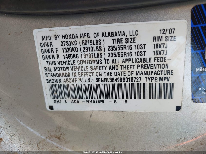 AtlanticExpress - Honda Odyssey