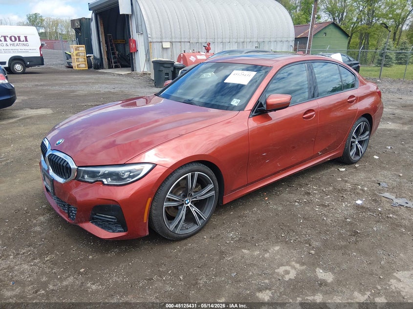 Vin: 3mw5r7j02m8c04309, lot: 45623047, bmw 330i xdrive 20212