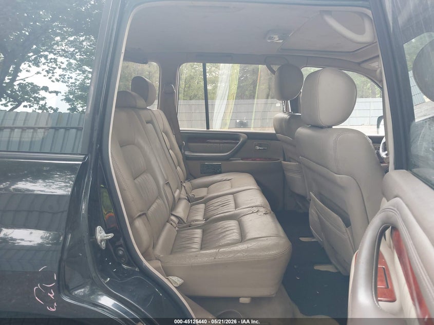 2002 Lexus Lx 470 VIN: JTJHT00W423516214 Lot: 45125440