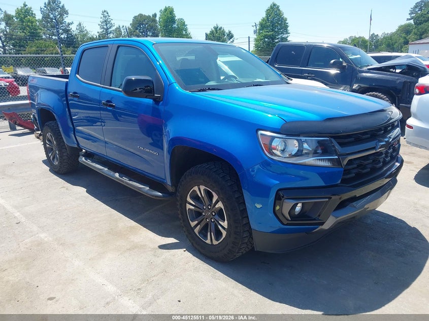 2022 CHEVROLET COLORADO 4WD  SHORT BOX Z71