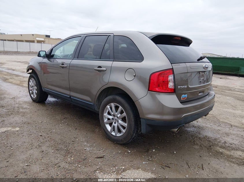 Vin: 2fmdk3jc1ebb47113, lot: 45623128, ford edge sel 20143