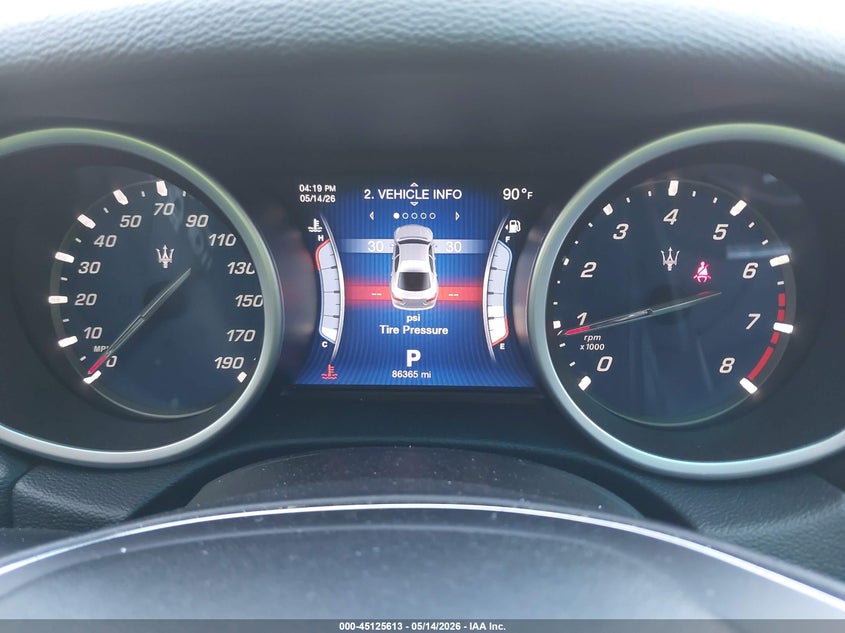 2015 Maserati Ghibli VIN: ZAM57XSA3F1152630 Lot: 45125613