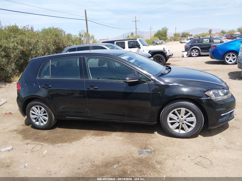 2019 Volkswagen Golf 1.4T S/1.4T Se VIN: 3VWW57AU1KM005131 Lot: 45125642