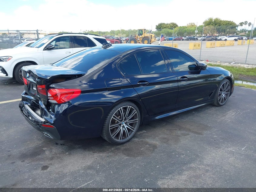 Vin: wbajs1c04lww84744, lot: 45623271, bmw 540i 20204