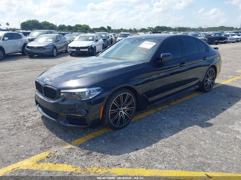 Vin: wbajs1c04lww84744, lot: 45623271, bmw 540i 20202