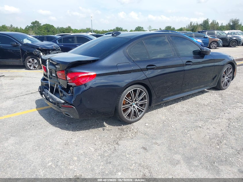 Vin: wbajs1c04lww84744, lot: 45623271, bmw 540i 20204