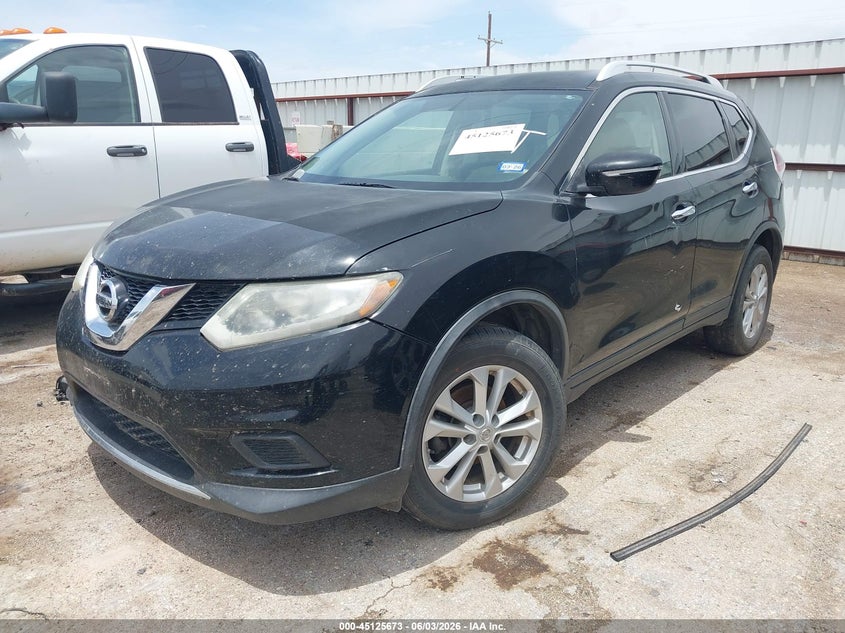 Vin: knmat2mt8fp504940, lot: 45623289, nissan rogue sv 20152