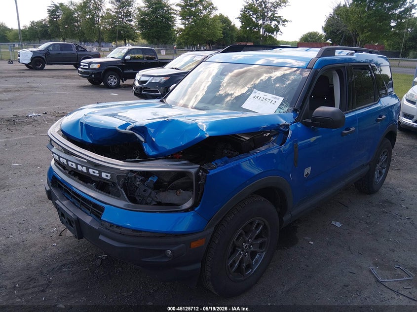 2022 Ford Bronco Sport Big Bend 3FMCR9B6XNRD56693 photo 1