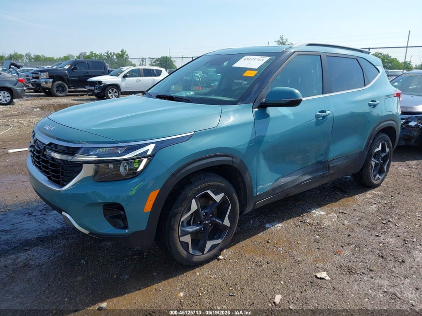 Vin: kndercaa5s7795917, lot: 45623329, kia seltos ex 20252