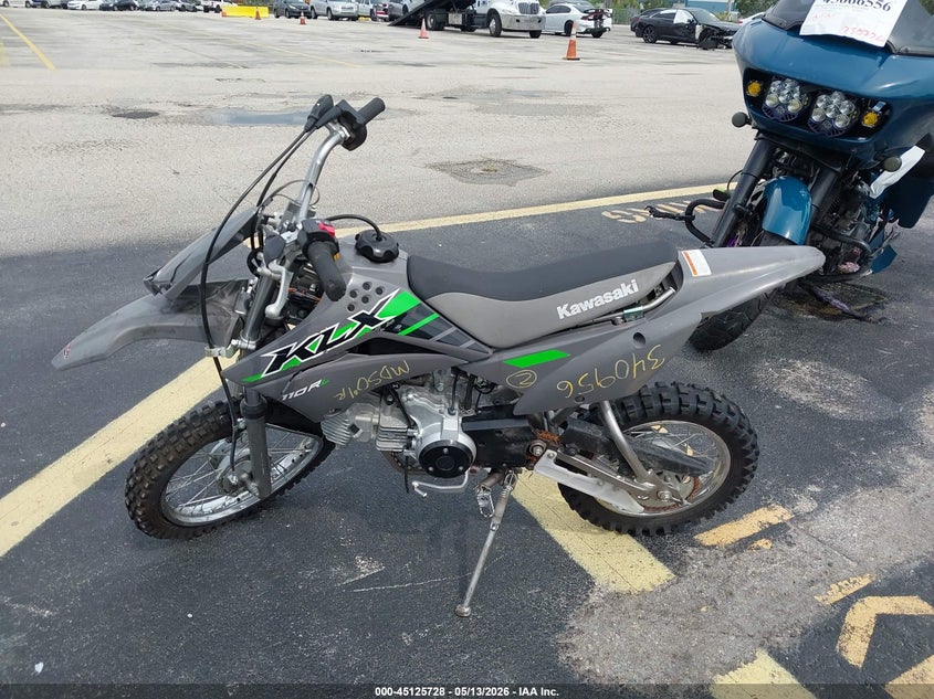VIN MH4LXSD19SJP04571 2025 KAWASAKI KLX110 D