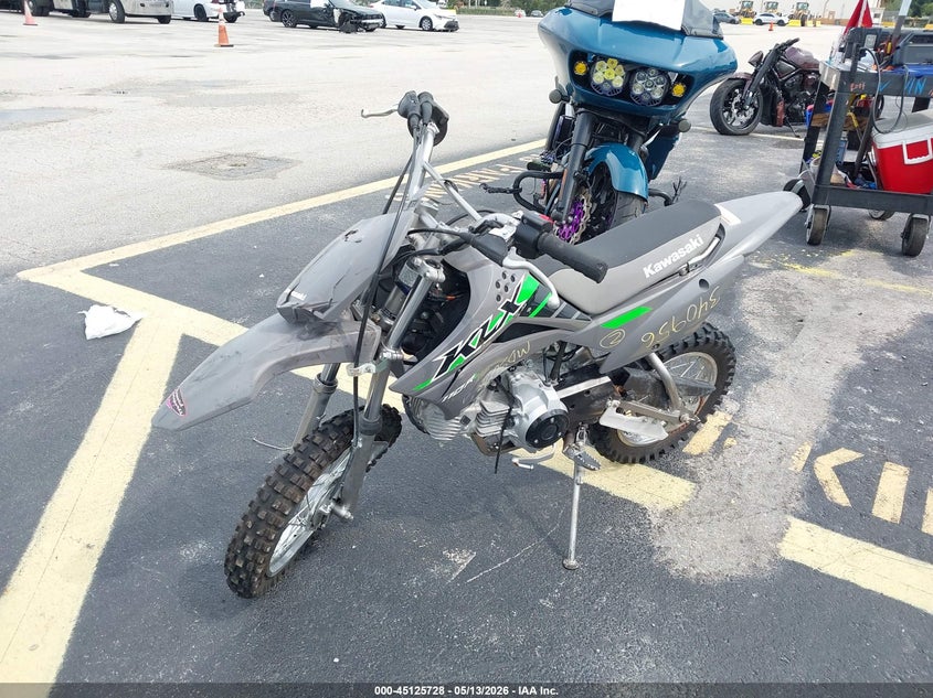 VIN MH4LXSD19SJP04571 2025 KAWASAKI KLX110 D