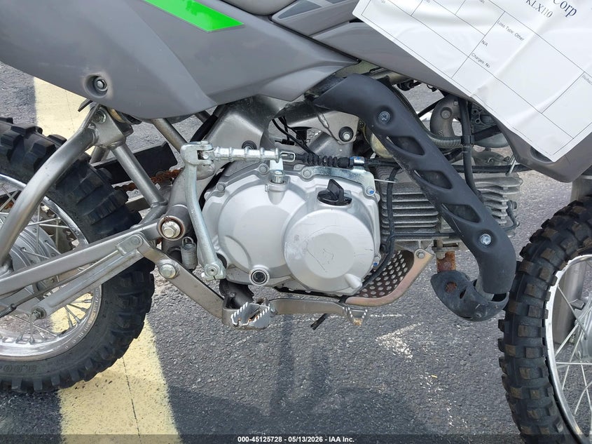 VIN MH4LXSD19SJP04571 2025 KAWASAKI KLX110 D