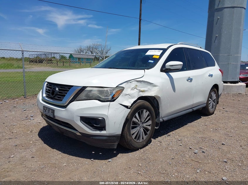 2020 Nissan Pathfinder S 2wd 5N1DR2ANXLC595466 photo 1