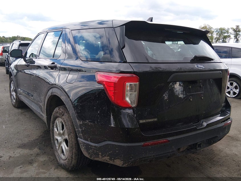 Vin: 1fm5k8ab1pga64401, lot: 45623365, ford police interceptor utility 20233