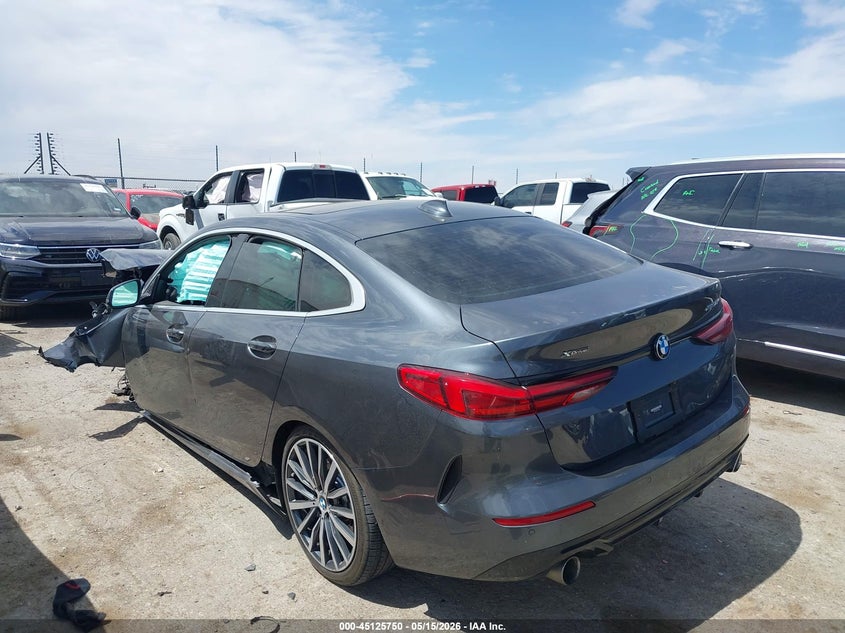 2021 BMW 228I GRAN COUPE auction photo 3