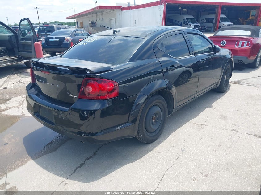 Vin: 1c3cdzbg1dn711638, lot: 45623408, dodge avenger r/t 20134