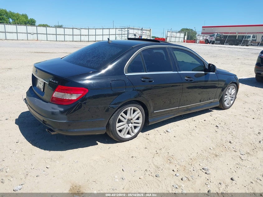 2009 MERCEDES-BENZ C 300 auction photo 4