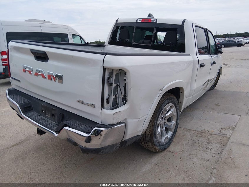 Vin: 3c6srffp6t4169387, lot: 45623583, ram 1500 big horn  4x4 5'7 box 20264