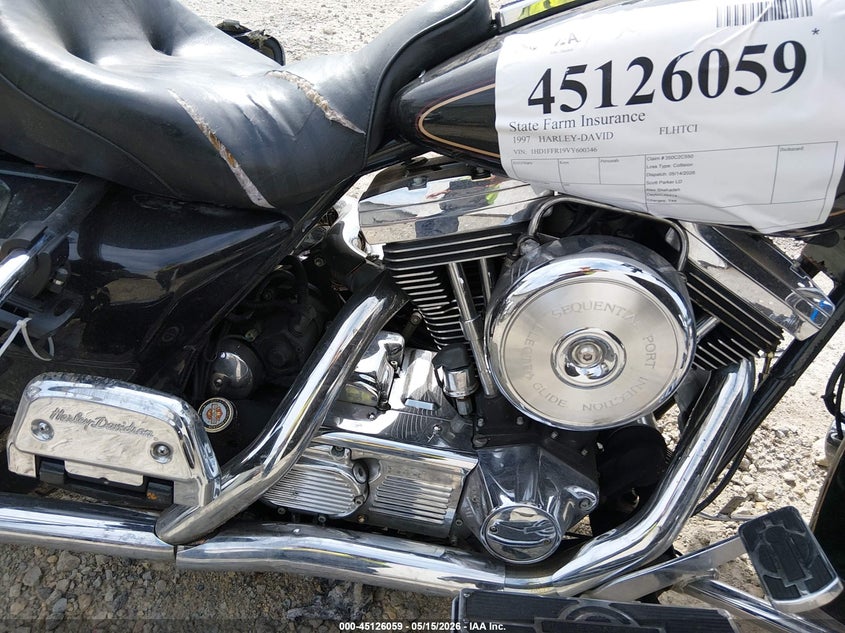 1997 Harley-Davidson Flhtci VIN: 1HD1FFR19VY600346 Lot: 45126059
