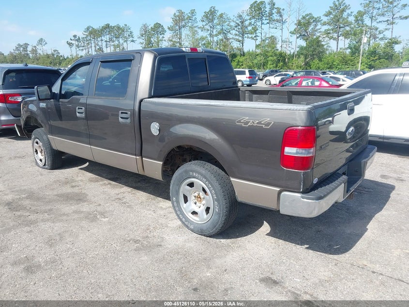 2005 Ford F-150 5.4 Fx4 lariat xlt Gold Lot 111045126110 Vin 1FTPW14515FB68596