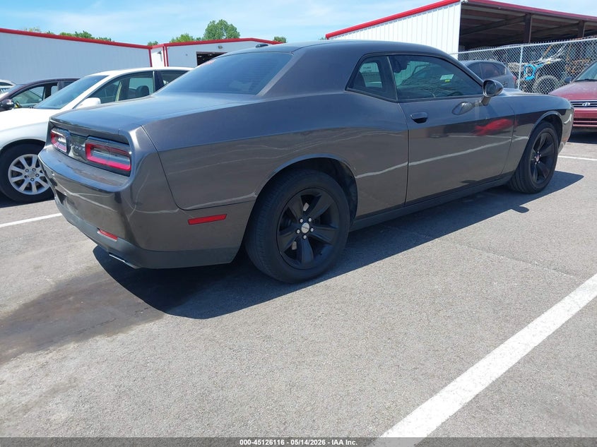 Vin: 2c3cdzag2gh137324, lot: 45623732, dodge challenger sxt 20164