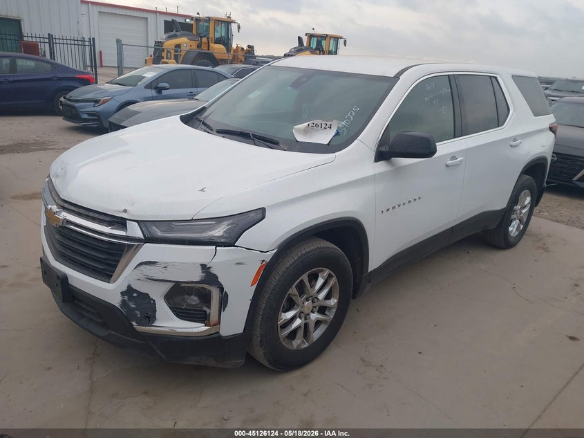 2023 Chevrolet Traverse Fwd Ls 1GNERFKW7PJ340225 photo 1