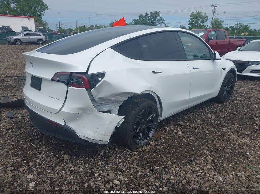 Vin: 7saygdeexsf244370, lot: 45623780, tesla model y long range dual motor all-wheel drive 20254