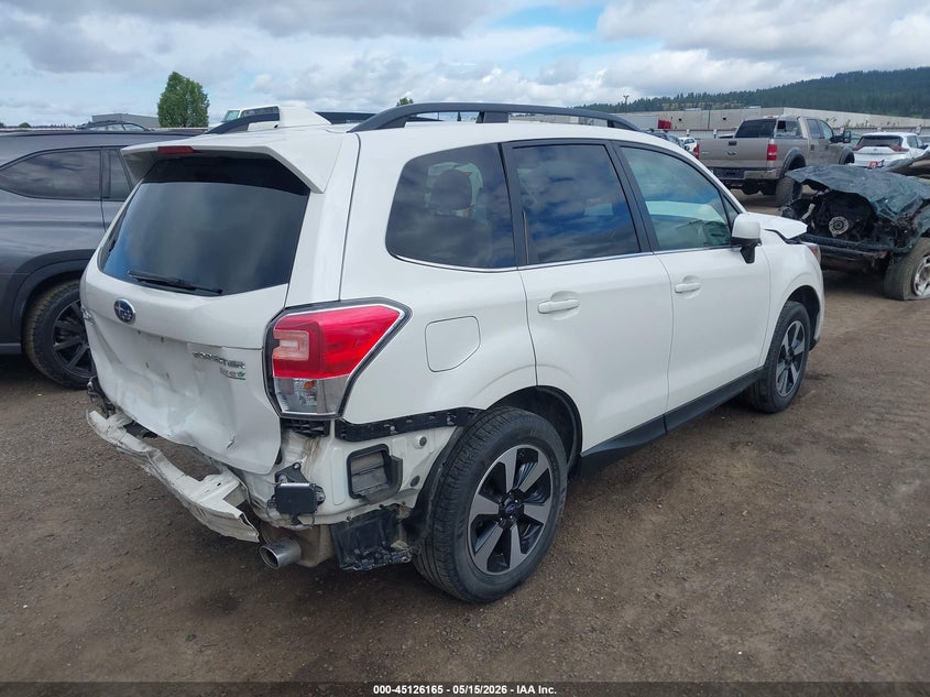 Vin: jf2sjajcxhh543228, lot: 45623781, subaru forester 2.5i limited 20174