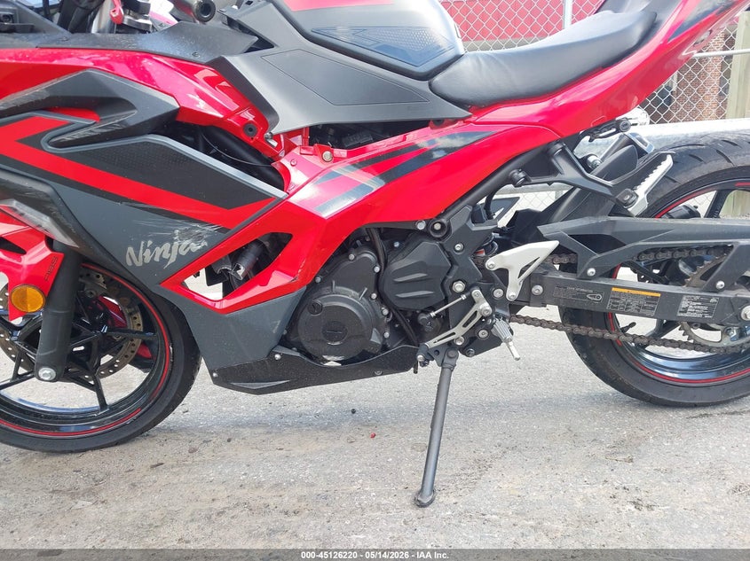 2025 Kawasaki Ex500 VIN: ML5EXGG19SDA33855 Lot: 45126220