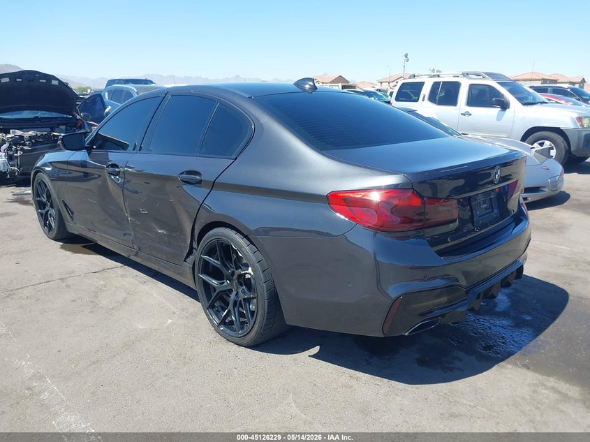 Vin: wbaje5c36hg915735, lot: 45623845, bmw 540i 20173