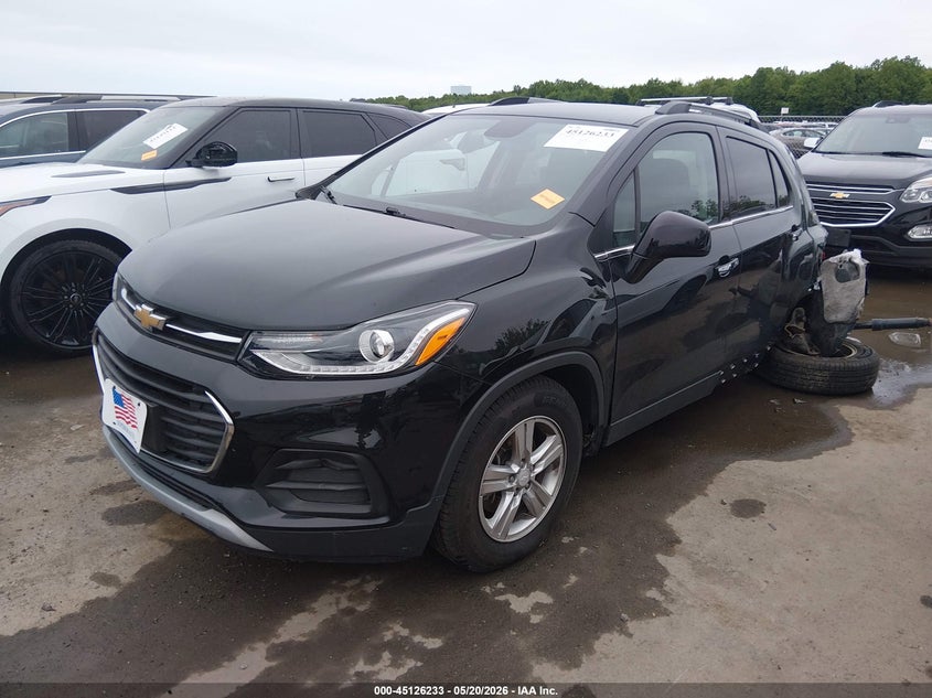 Vin: 3gncjlsb1hl284139, lot: 45623849, chevrolet trax lt 20172
