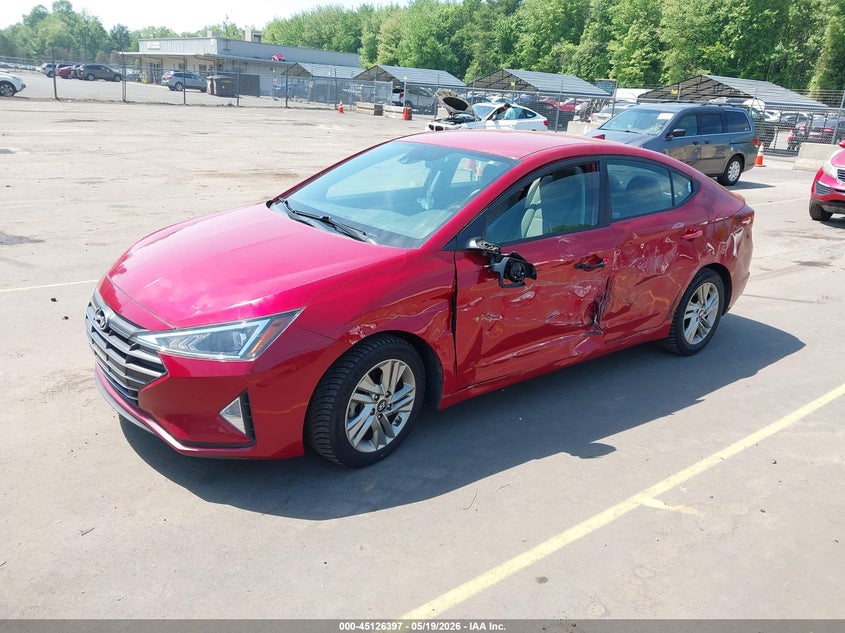 2019 Hyundai Elantra Sel 5NPD84LF5KH438195 photo 1