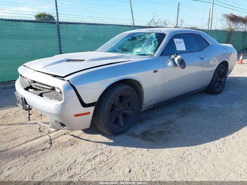 Vin: 2c3cdzag6nh265594, lot: 45624055, dodge challenger sxt 20222