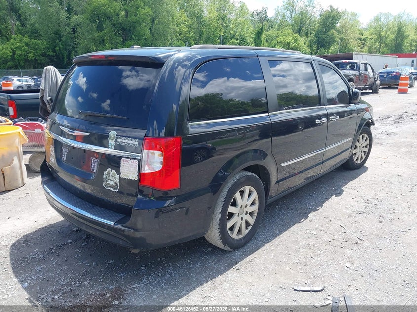 Vin: 2c4rc1bg1fr514324, lot: 45624068, chrysler town & country touring 20154