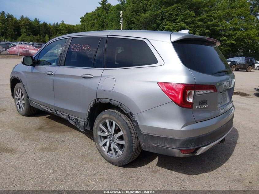 Vin: 5fnyf6h32mb029056, lot: 45624089, honda pilot awd ex 20213