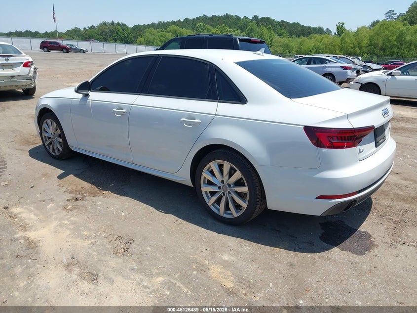 2018 AUDI A4 auction photo 3