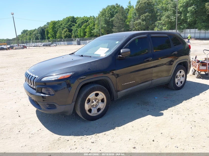 2015 Jeep Cherokee Sport 1C4PJLAB6FW656075 photo 1