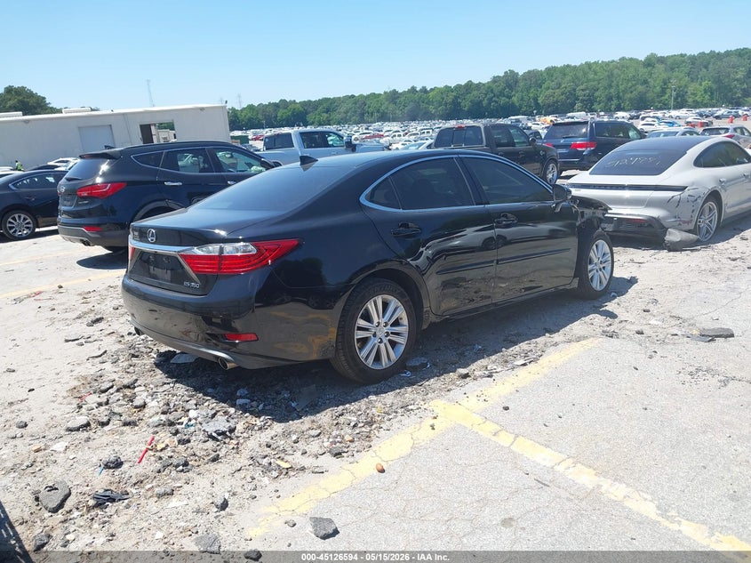 Vin: jthbk1gg6f2195819, lot: 45624210, lexus es 350 20154