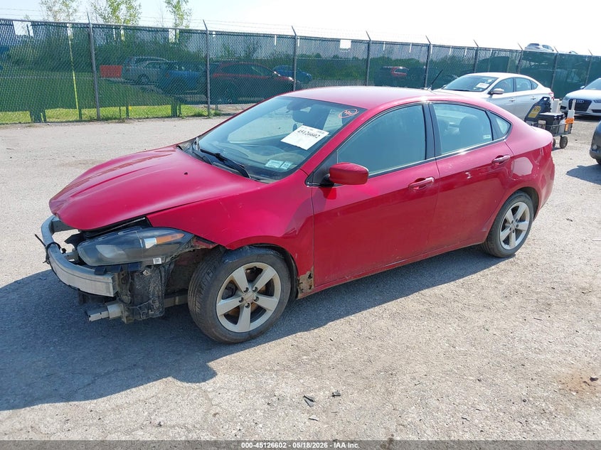 Vin: 1c3cdfbb0ed746679, lot: 45624218, dodge dart sxt 20142