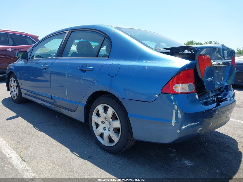 HONDA CIVIC 2010 VIN 2HGFA1F51AH581040